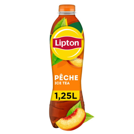 Lipton Ice Tea Thé Glacé Saveur Pêche 1,25L