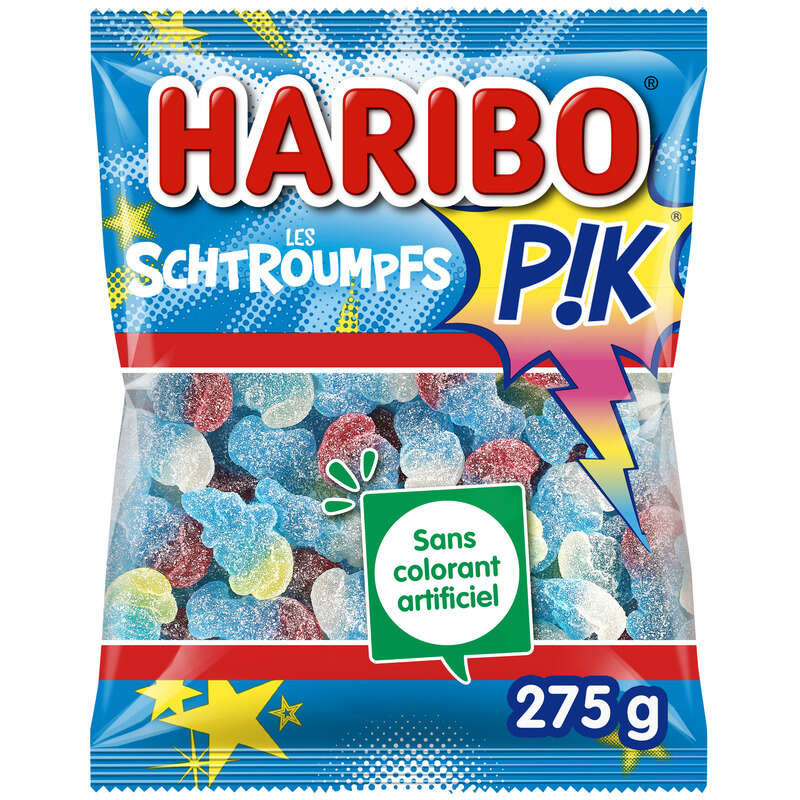 Haribo Bonbons Les Schtroumpfs Pik 275g