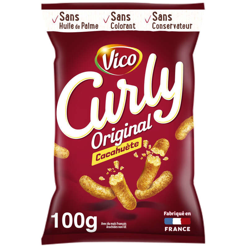 Curly Cacahuete L'Original 100g