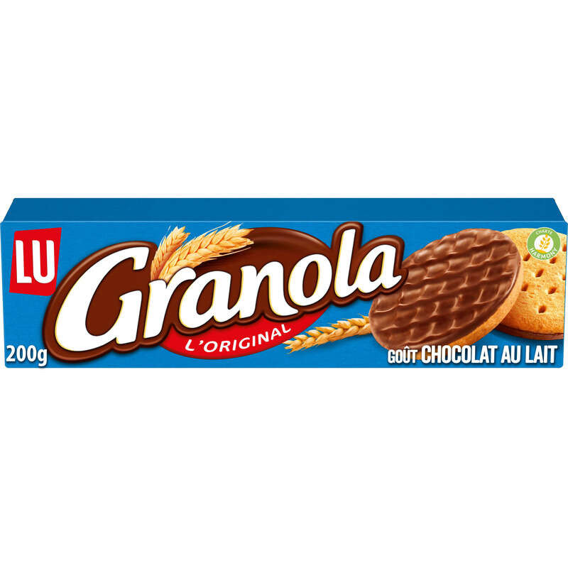 Granola Sablés nappés au Chocolat au Lait 200g