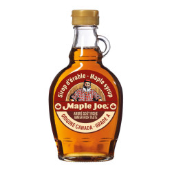 Maple Joe Sirop d'Erable Bouteille Verre 250g