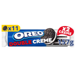 Oreo Biscuits Double Crème fourrés à la Vanille 157g