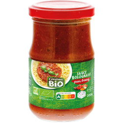 Casino Bio Sauce bolognaise - Pur boeuf - Biologique - 200g