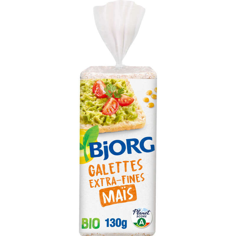 Bjorg Galettes Maïs Bio Sans Gluten 130g
