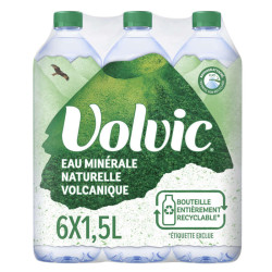 Volvic Eau Minérale Naturelle Volcanique 6x1