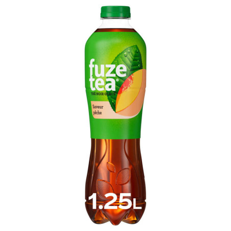 Fuzetea Thé noir pêche intense 1,25L