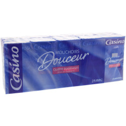 Casino Mouchoirs - Douceur - Étuis - 15x9