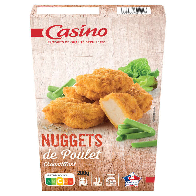 Casino Nuggets de poulet 200g