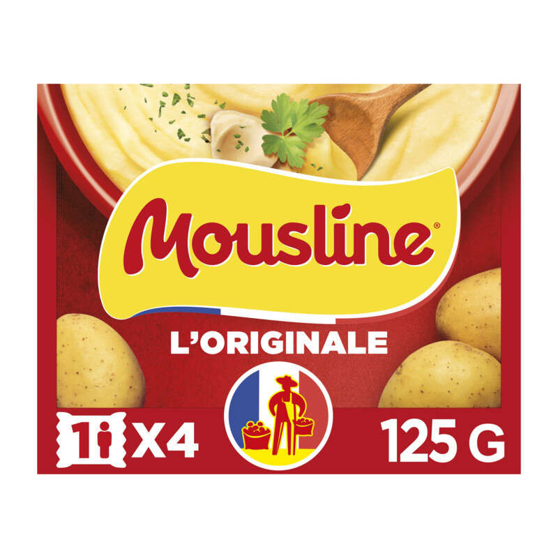 Mousline Purée Nature 125g