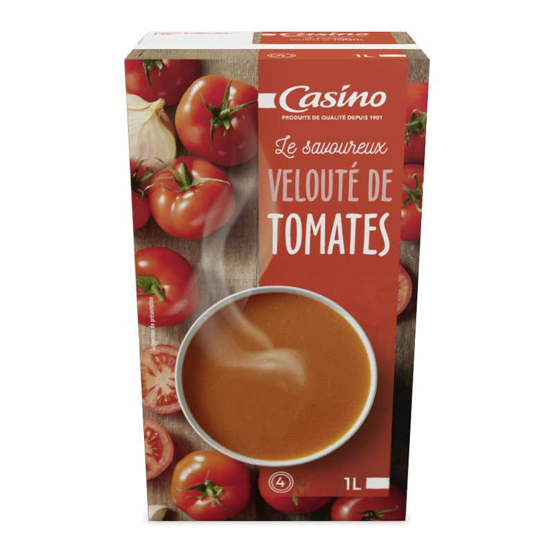 Casino Velouté de tomates - Soupe - 1l