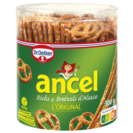 Ancel Sticks & Bretzels d'Alsace le pot de 300g