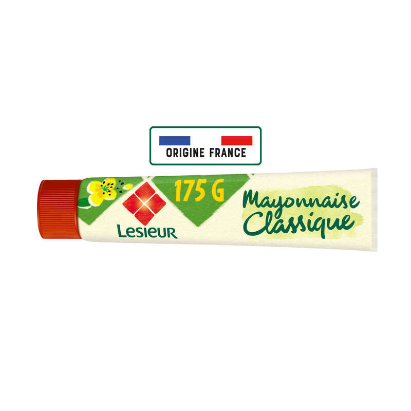 Lesieur classique Mayonnaise aux œufs frais tube 175g