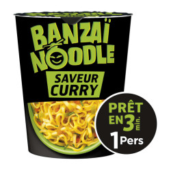 Banzaï Noodle Saveur Curry 67g