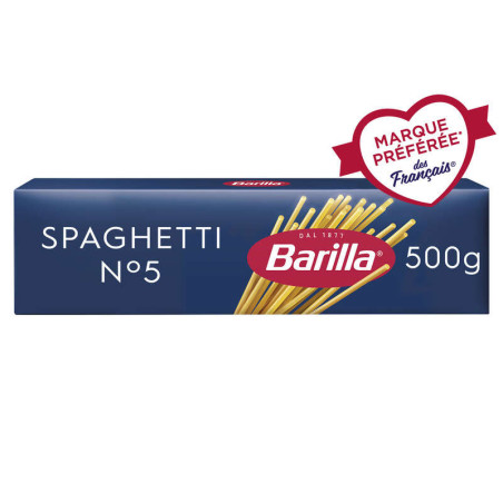 Barilla Pâtes spaghetti n°5 500g
