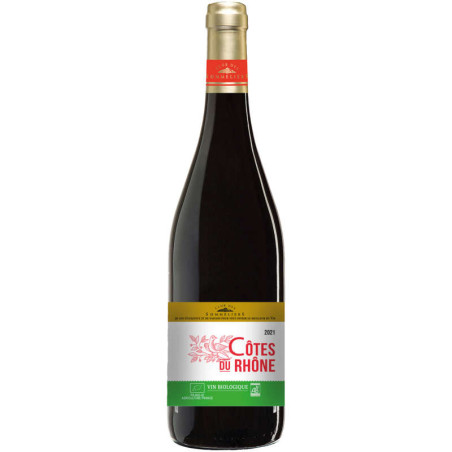 Club Des Sommeliers Côtes Du Rhône - Vallée Du Rhône Vin Rouge - Bio 75Cl