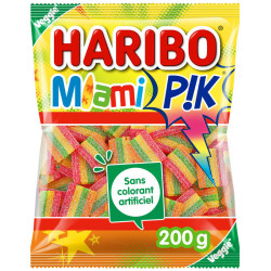 Haribo Bonbons Miami Pik Convient Aux Végétariens 200g
