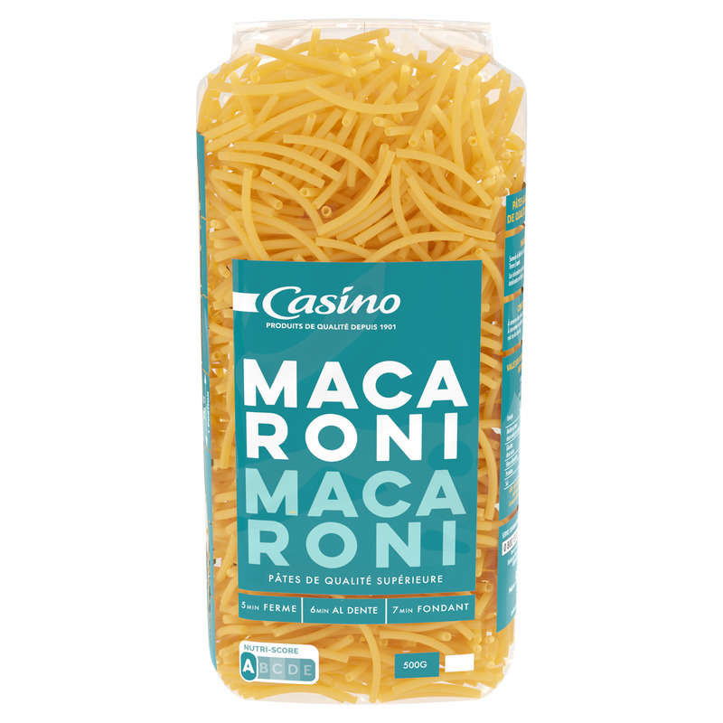 Casino Macaroni - Pâtes - 500g