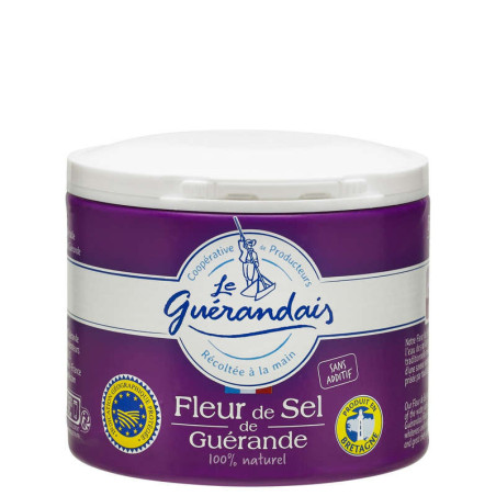 Le Guérandais Fleur de sel sans additif 125g