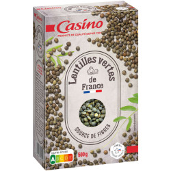Casino Lentilles vertes de France - 500g