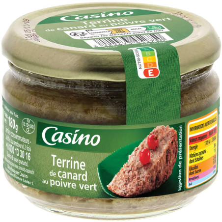 Casino Terrine de canard - 180g