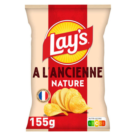 Lay's Chips à l'Ancienne Nature 155g