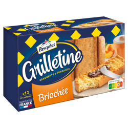 Grilletine Biscottes Grillées Briochées 170 g
