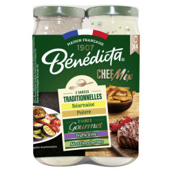 Bénédicta Lot de 4 sauces Béarnaise
