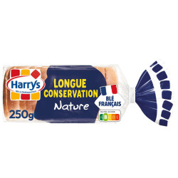Harrys Pain de mie nature longue conservation 250g