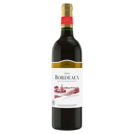 Club des Sommeliers Bordeaux Rouge, 75cl