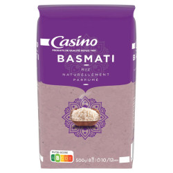 Casino Riz - Basmati - Naturellement parfumé - 500g