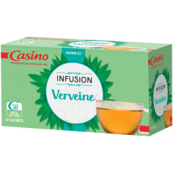 Casino Infusion - Verveine - 25 sachets - 32