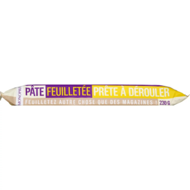 MONOPRIX Pâte feuilletée roulée - 230g