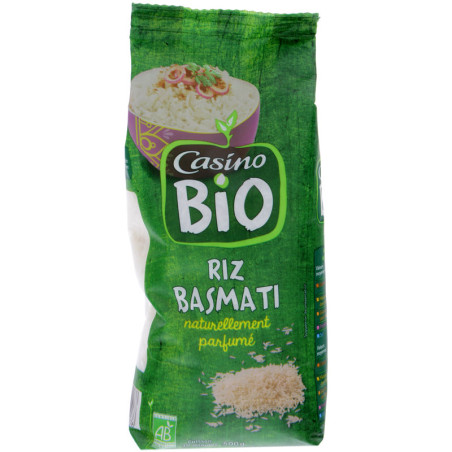 Riz Basmati naturellement parfumé Bio - 500g