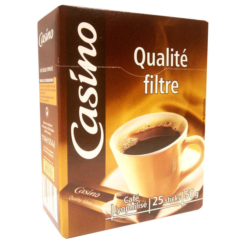 CASINO Café Qualité filtre - x25