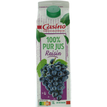 Pur jus de raisin - 1L