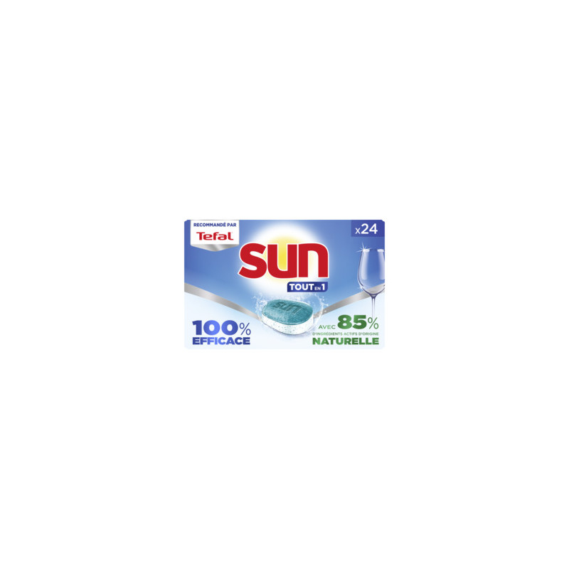 SUN Tabs lave-vaisselle tout en 1 classic x24 - 396g