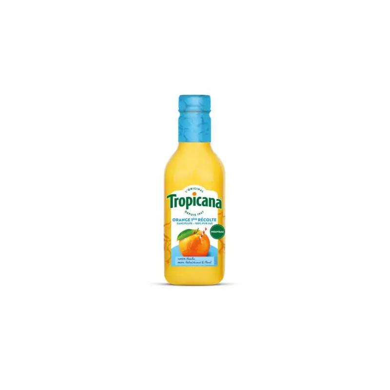 TROPICANA Pur Jus Frais d'Orange sans Pulpe - 90cl