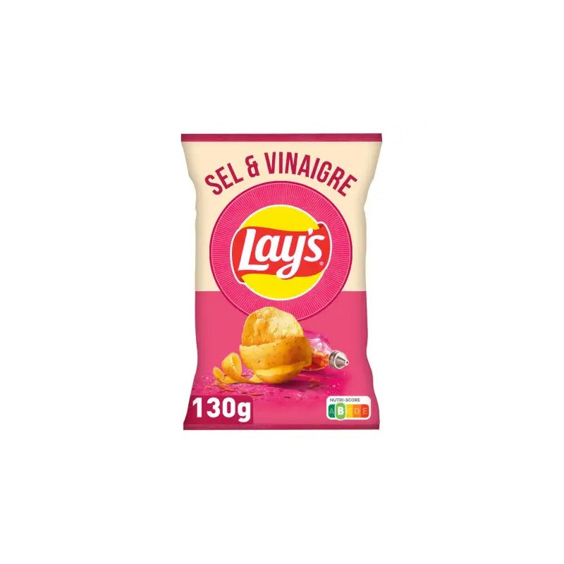 LAY'S Chips Sel & Vinaigre - 130g