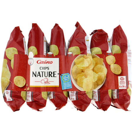 Chips nature - 6x30g