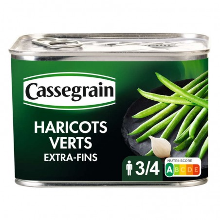 Haricots verts extra fins - 390g