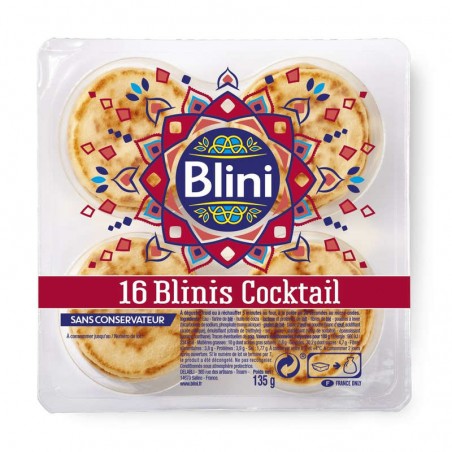 Blinis Cocktail x16 - 135g