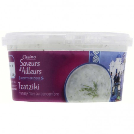 Tzatziki fromage frais et concombre - 200g