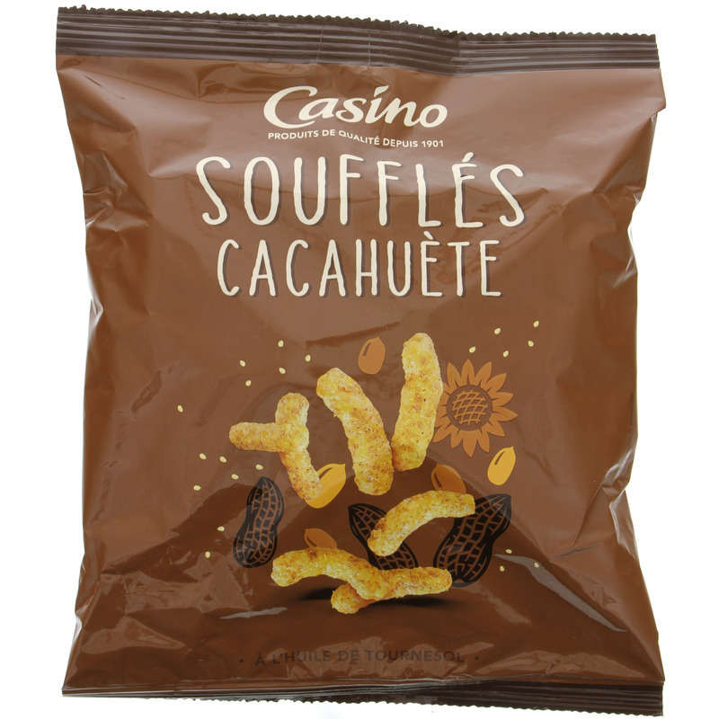 CASINO Soufflés cacahuète - 90g
