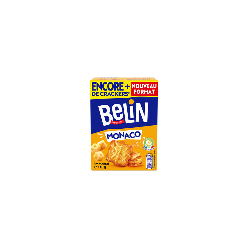 BELIN Crackers Monaco Emmental - 110g