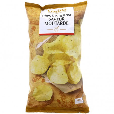 Chips à l'ancienne saveur moutarde - 150g