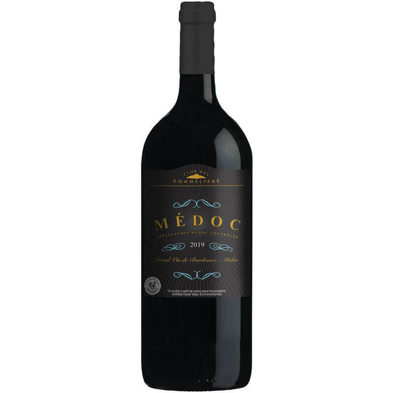 CLUB DES SOMMELIERS Médoc rouge - 1.5L