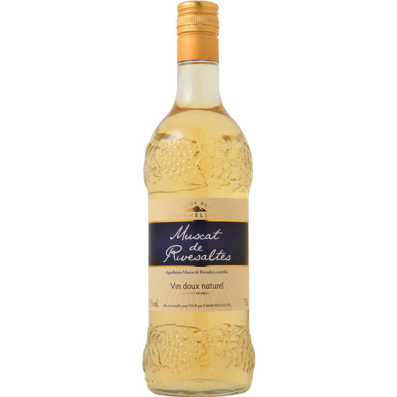 CLUB DES SOMMELIERS Muscat de Rivesaltes - 75cl