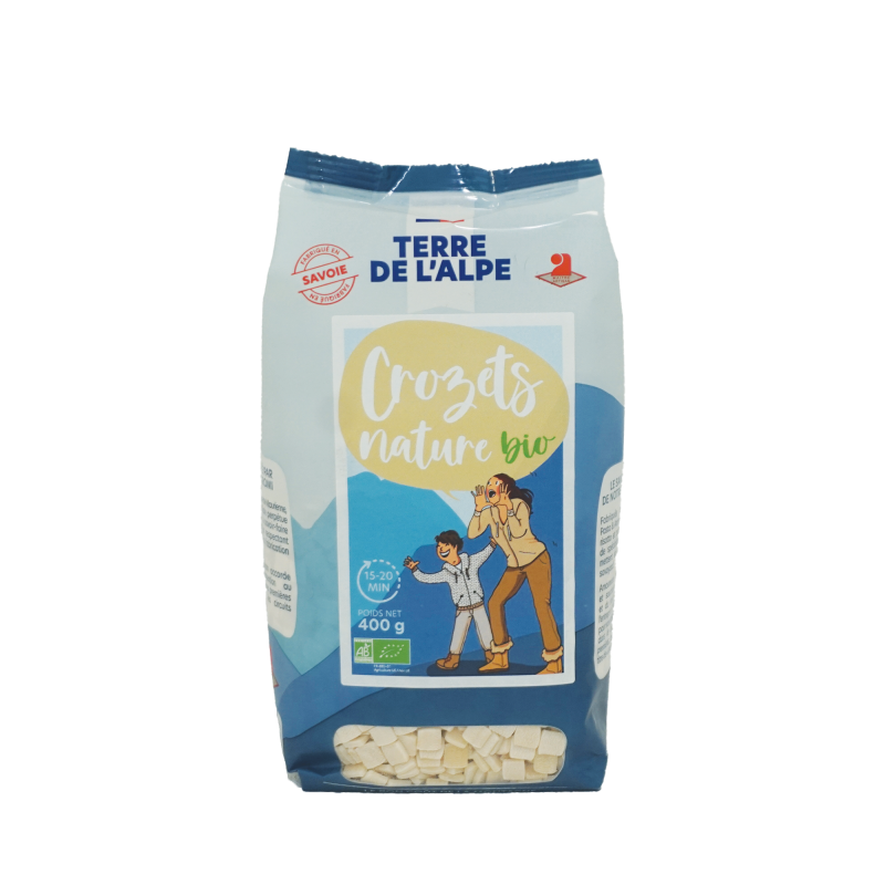 TERRE DE L'ALPE Crozets Nature Bio - 400g