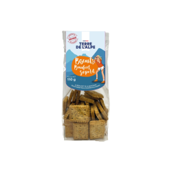 TERRE DE L'ALPE Biscuits Apéritifs Beaufort Serpolet - 110g