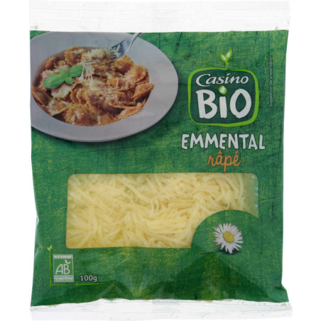 Emmental rapé Bio - 100g